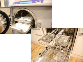 特徴3.徹底した滅菌設備