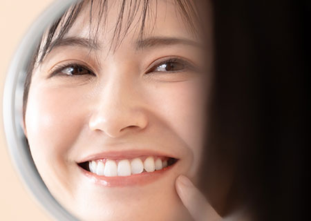 光照射しないから白さのムラがほぼありません