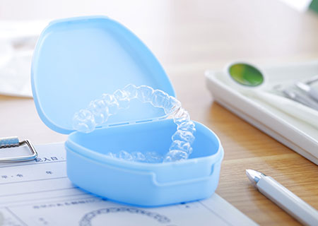 マウスピース製作のための型取り