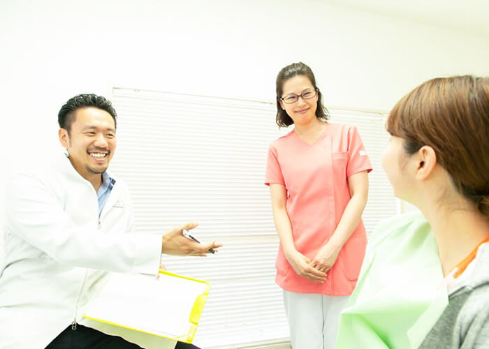 当院は「担当歯科衛生士制度」を採用しております